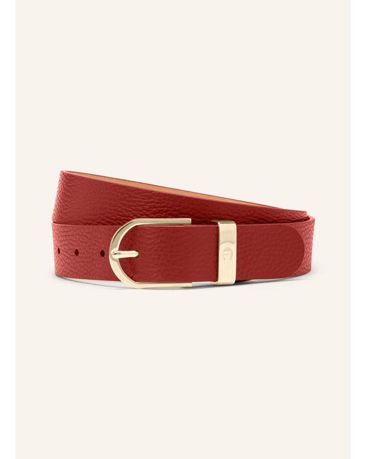 Aigner Red Ledergürtel