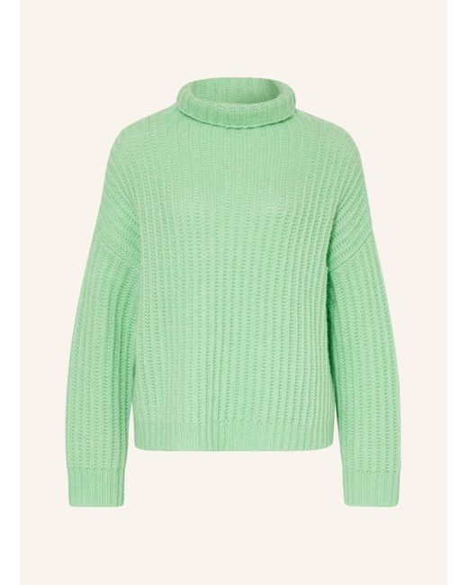 SMINFINITY Green Cashmere-Pullover