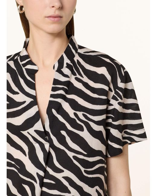 DARLING HARBOUR Black Blusenshirt