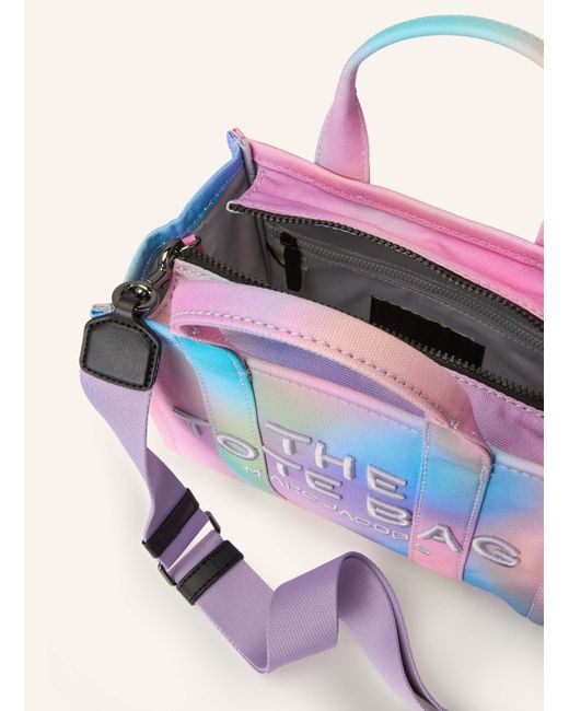 Marc Jacobs Blue Handtasche THE SMALL TOTE BAG CANVAS