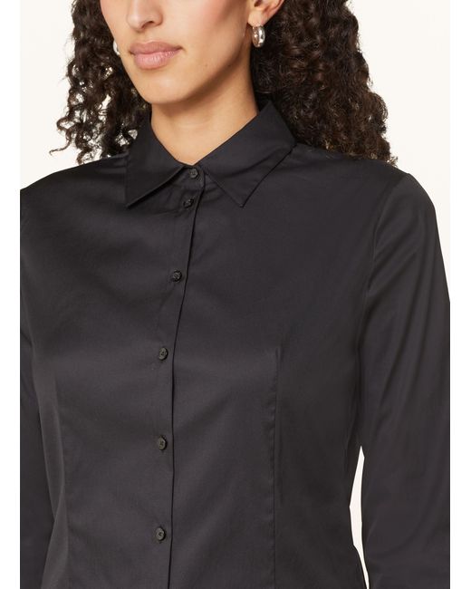 HUGO Black Hemdbluse THE FITTED SHIRT