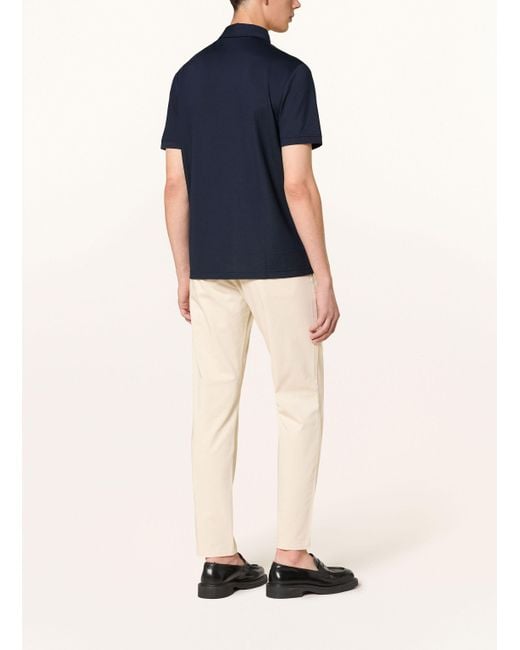 Bogner Piqué-Poloshirt TIMO Regular Fit in Blue für Herren