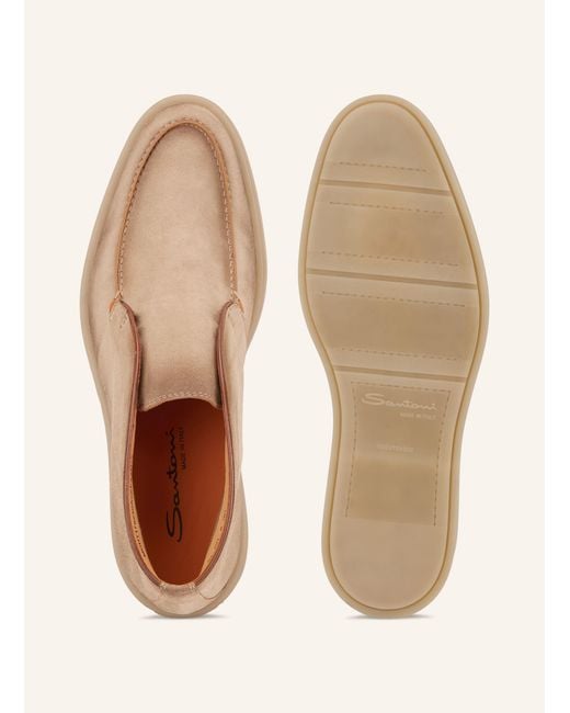 Santoni Desert Boots in Natural für Herren