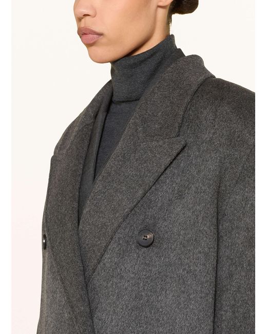 Frankie Shop Gray Wollmantel GAIA