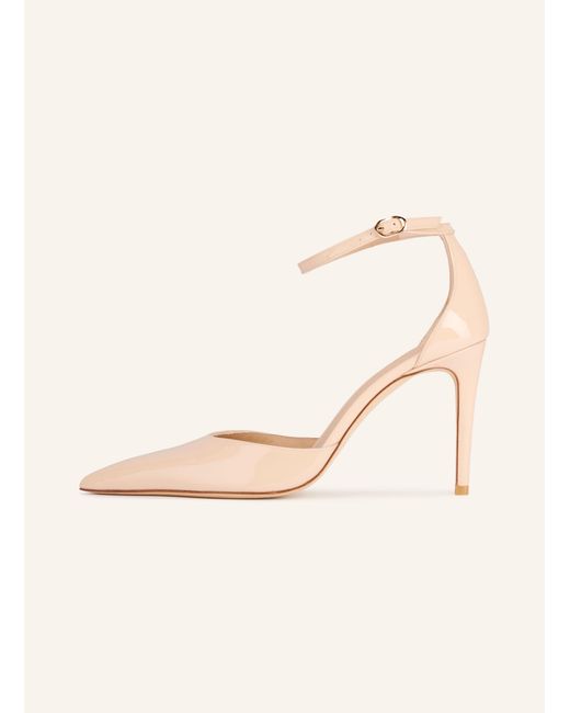 Stuart Weitzman Natural Lack-Pumps STUART POWER STRAP