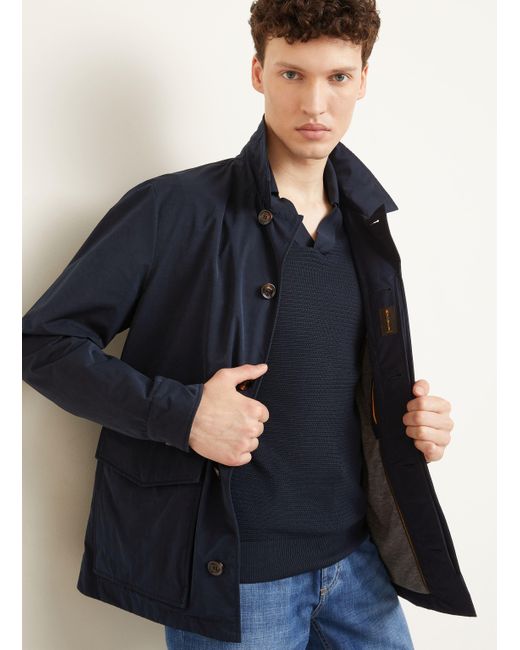 Moorer Fieldjacket EDEN in Blue für Herren