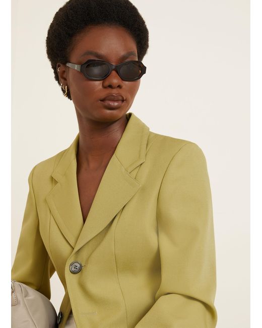 AMI Green Blazer