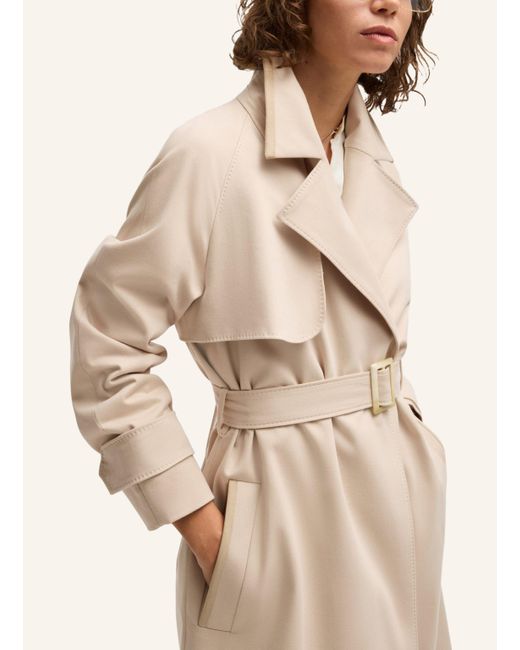 Boss Natural Klassischer Mantel CALADAMA3 Relaxed Fit