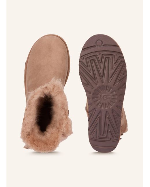 Ugg Natural Boots MINI BAILEY BOW II