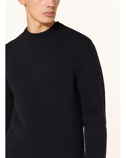 Windsor. Cashmere-Pullover in Blue für Herren