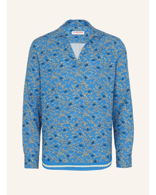 Orlebar Brown Casual-Hemden RIDLEY WONDER FULL in Blue für Herren