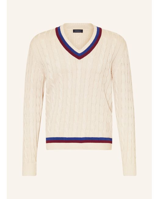 STROKESMAN'S Pullover in Natural für Herren