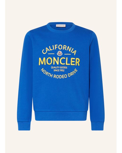 Moncler Blue Sweatshirt