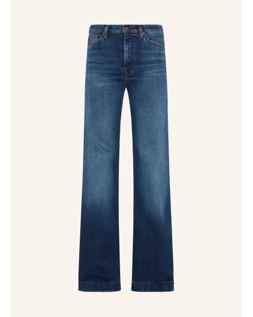 7 For All Mankind Blue Jeans MODERN DOJO Flare Fit