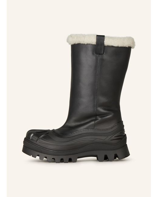 Flattered Black Boots PELLA