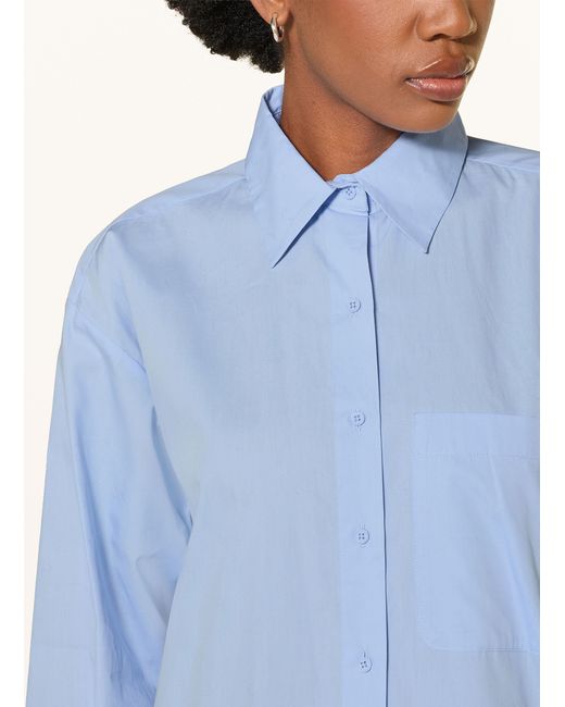 Maje Blue Hemdbluse