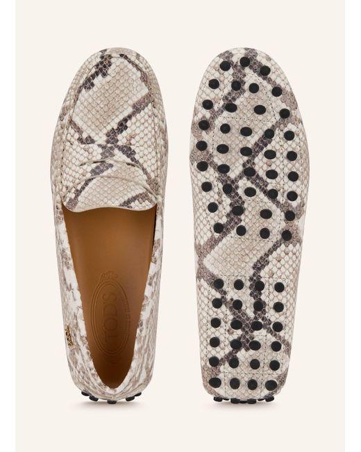 Tod's Natural Mokassins GOMMINO