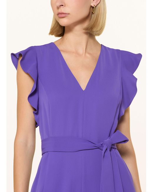 Phase Eight Purple Jumpsuit KALLIE mit Volants