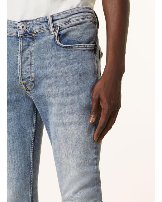 AllSaints Skinny Jeans CIGARETTE Slim Fit in Blue für Herren