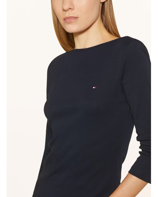 Tommy Hilfiger Blue Shirt mit 3/4-Arm