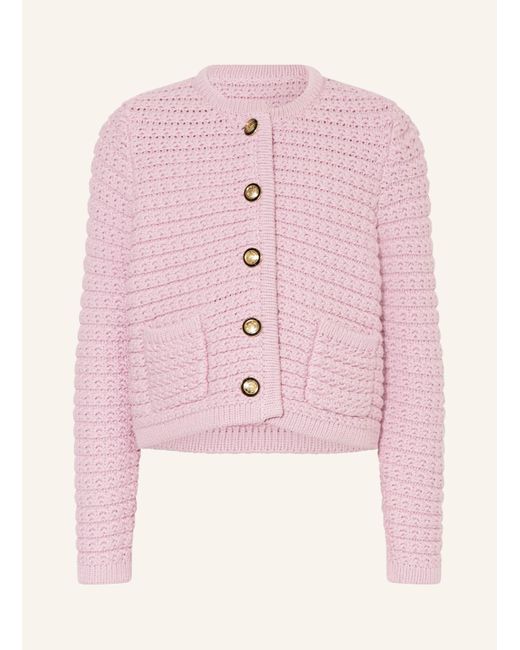 Ba&sh Pink Strickjacke GASPARD