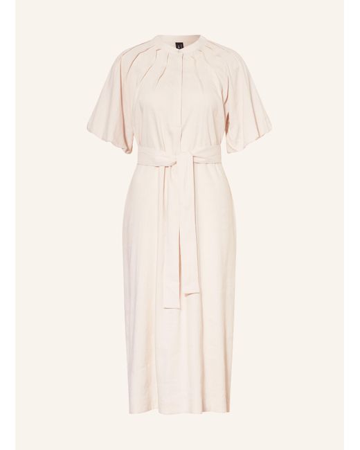 Marc Cain Natural Kleid mit Leinen