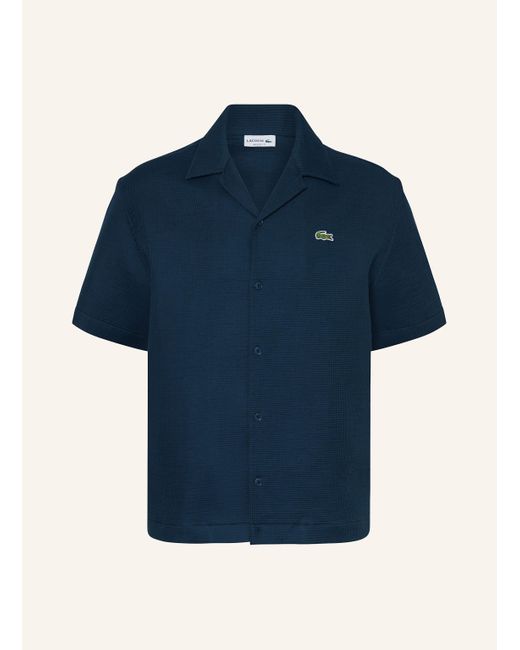 Lacoste Resorthemd Relaxed Fit in Blue für Herren