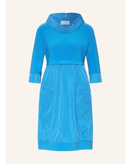 Joseph Ribkoff Blue Kleid im Materialmix