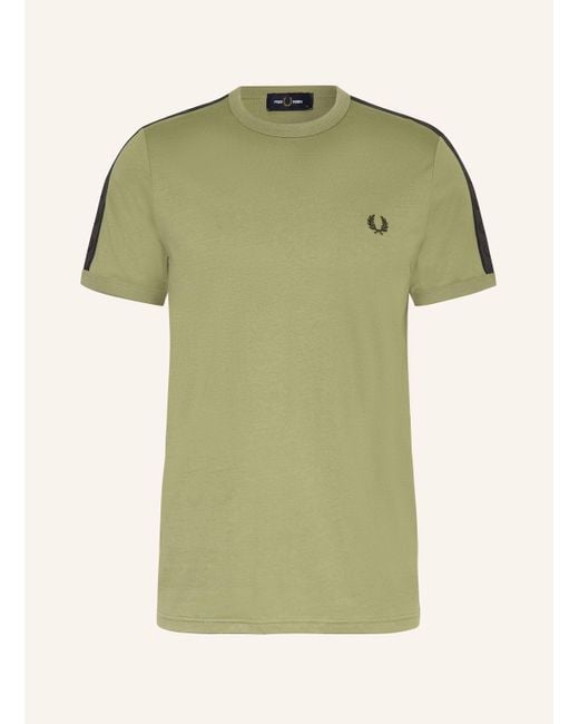 Fred Perry T-Shirt in Green für Herren