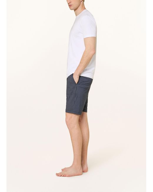 Calida Schlafshorts REMIX BASIC SLEEP in Blue für Herren