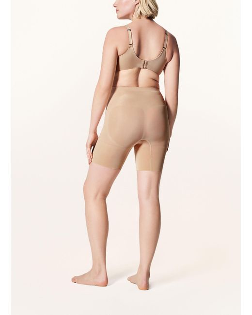 Spanx Natural Shape-Shorts ONCORE HIGH-WAISTED MID-THIGH mit Push-up-Effekt