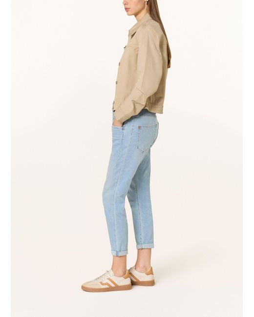 Herrlicher Blue Skinny Jeans SHYRA CROPPED