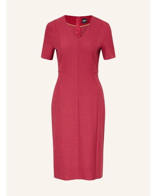 Boss Pink Etuikleid DAMAISA