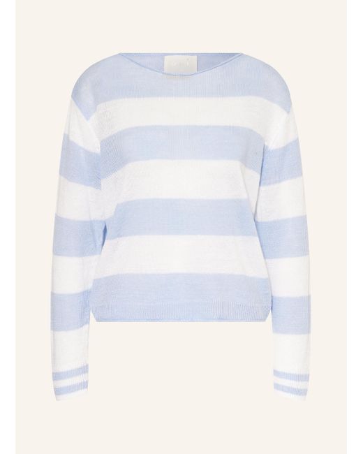 Ouí Blue Leinenpullover
