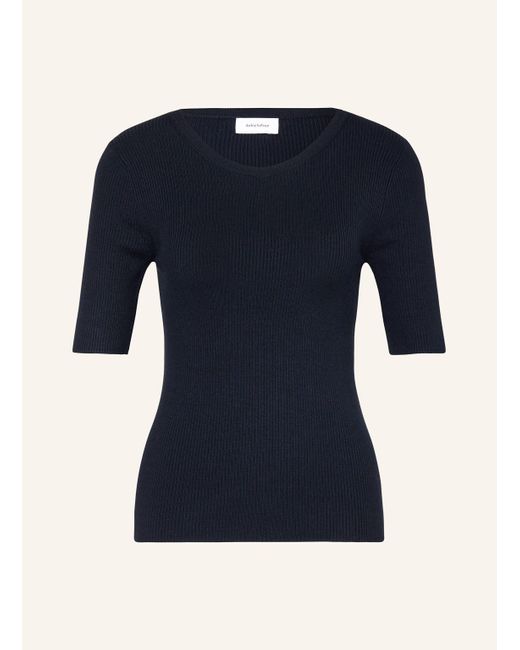 DARLING HARBOUR Blue Strickshirt