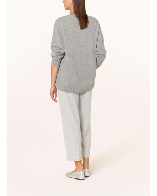 Opus White Hose MELOSA CITY im Joggingstil