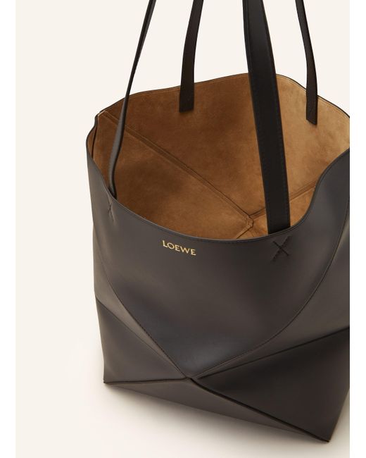 Loewe Shopper PUZZLE FOLD TOTE LARGE in Black für Herren