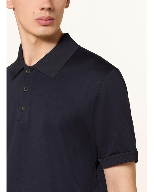 COS Jersey-Poloshirt Regular Fit in Blue für Herren