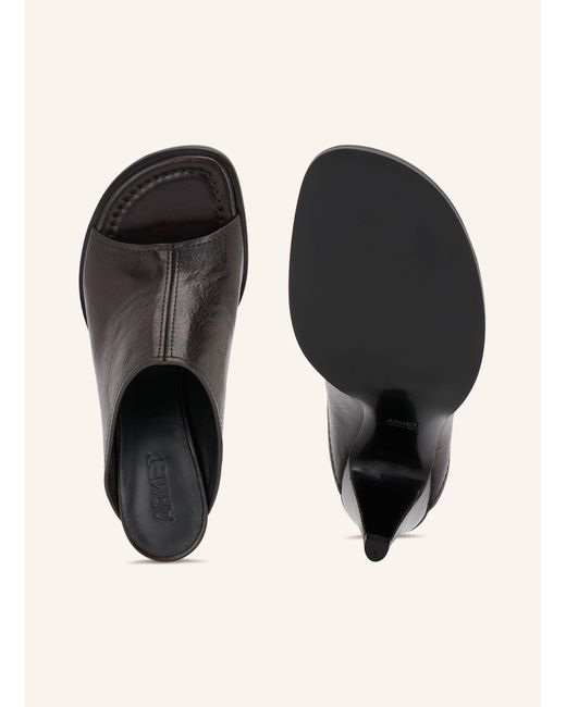 ARKET Black Mules