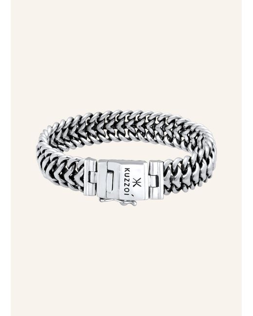 Kuzzoi Armband in Metallic für Herren