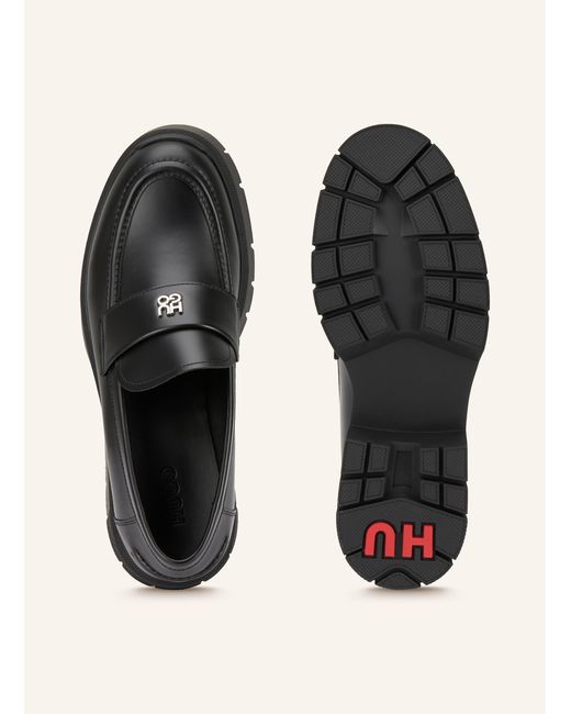 HUGO Black Loafer KRIS