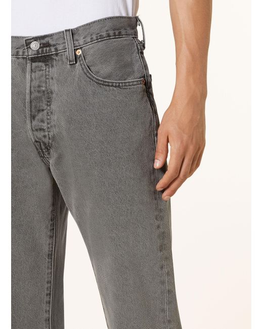 Levi's Jeans 501 ORIGINAL Straight Fit in Gray für Herren