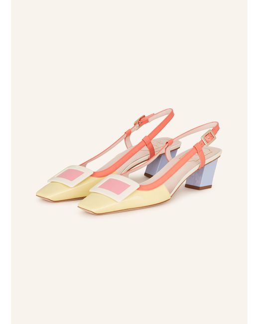 Roger Vivier Pink Slingpumps BELLE VIVIER