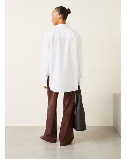 Gauchère White Hemdbluse