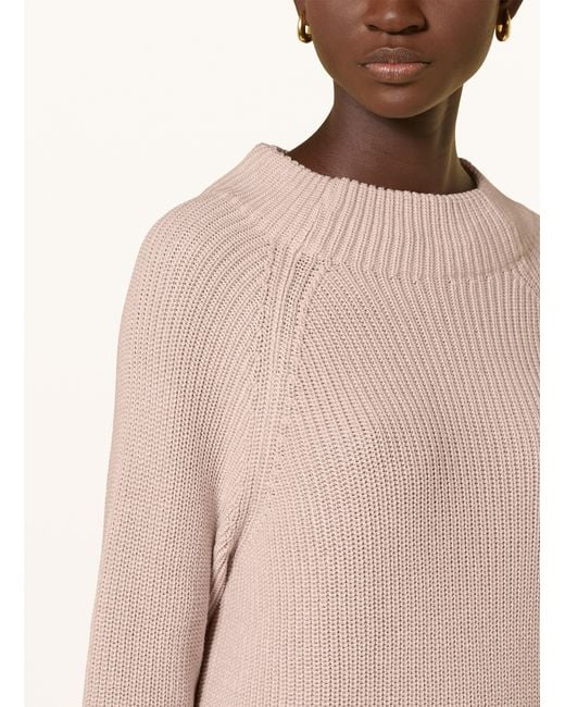 Monari Pink Rollkragenpullover