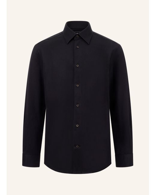 Boggi Jerseyhemd Regular Fit in Blue für Herren