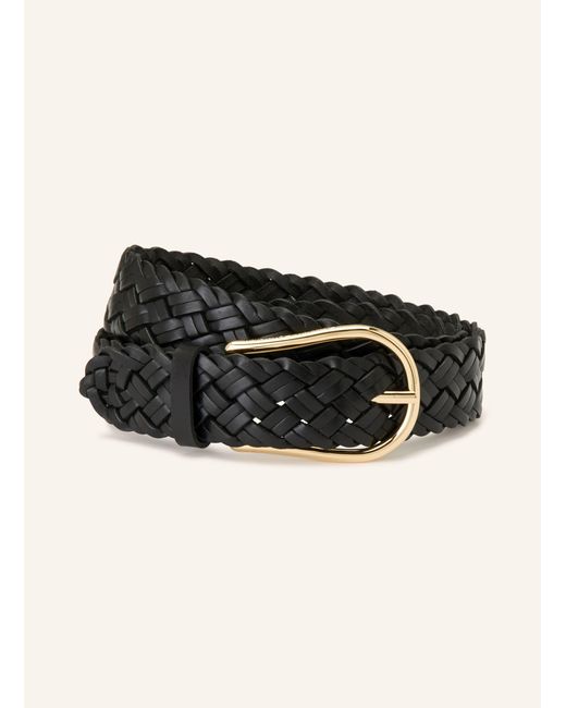 Gianni Chiarini Black Ledergürtel