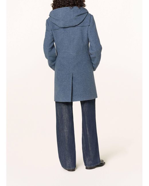GIL BRET Blue Dufflecoat