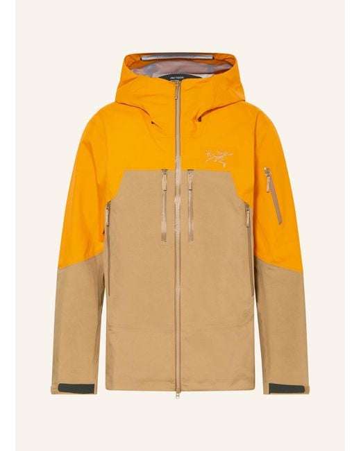 Arc'teryx ARC'TERYX Hardshell-Skijacke RUSH in Yellow für Herren