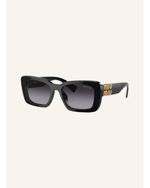 Miu Miu Black Sonnenbrille MU 07YS